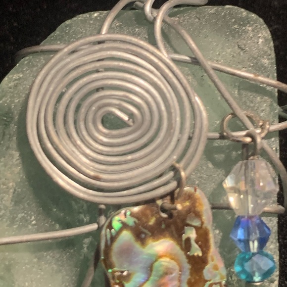 Beautiful sea foam green Seaglass Pendant, Cape Breton Island - Picture 2 of 5